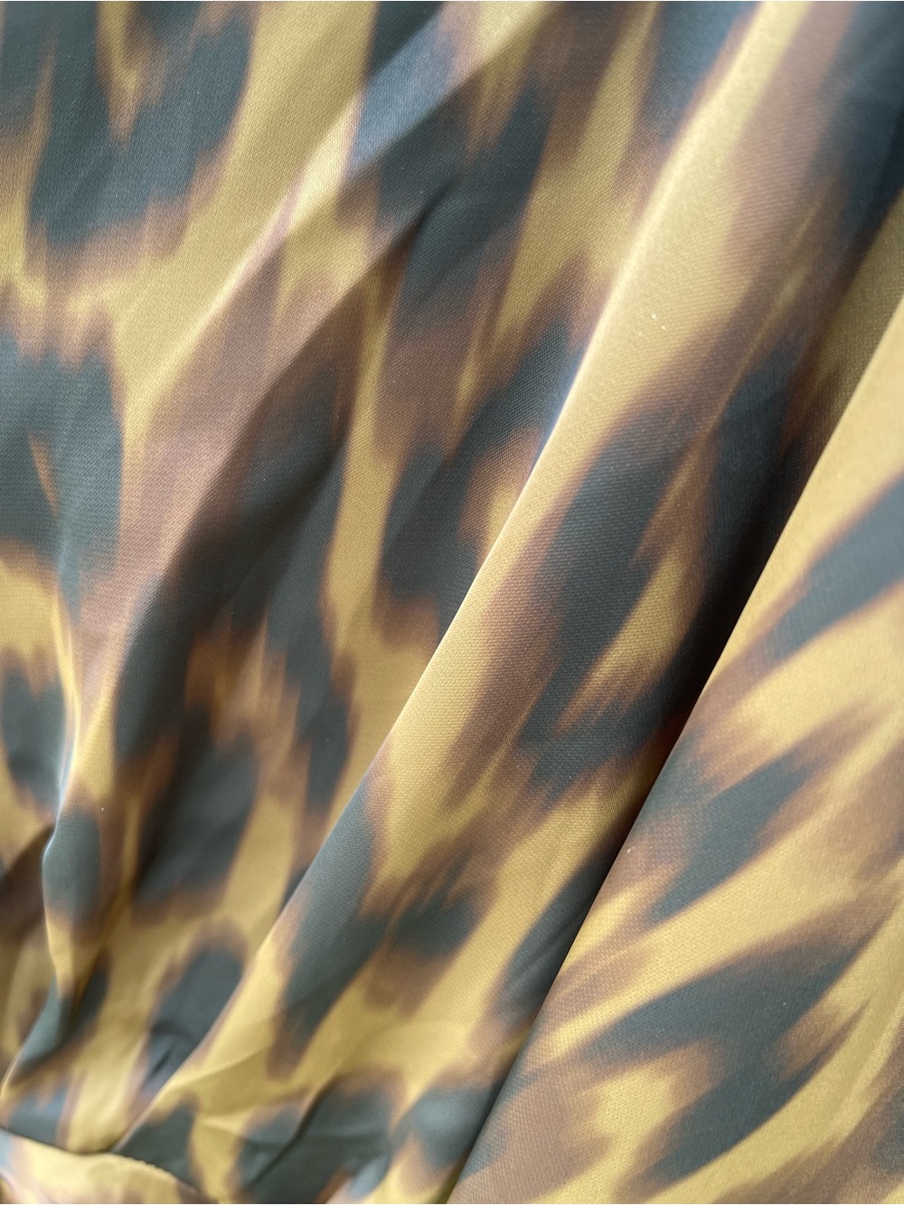 Steve Madden Toffee Brown and Black Leopard-Print Maxi Women’s Tori Dress - New! - Picture 4 of 9